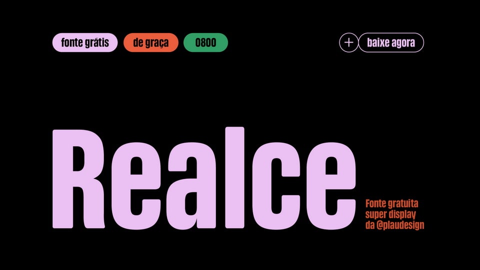 Realce: A Dynamic Sans-Serif Font Offering Unrivaled Versatility for Large Titles