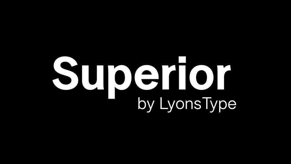 LT Superior: A Versatile Sans-Serif Typeface for Modern Design