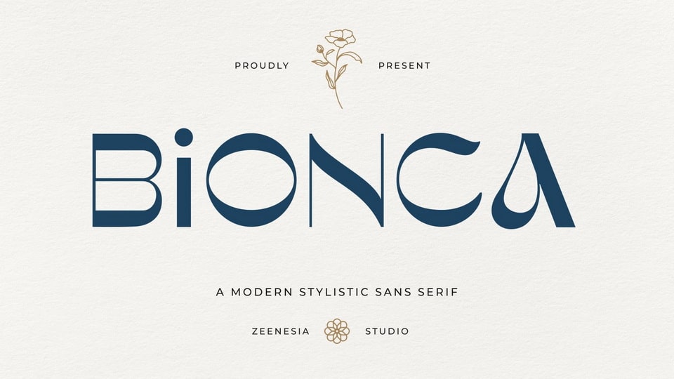 Bionca Font: A Modern Classic with a Unique Twist
