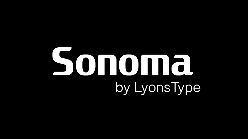 LT Sonoma: A Modern Sans-Serif Font with Industrial Flair
