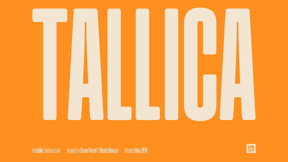 Tallica: The Extra Condensed Grotesque Typeface That Steals the Show