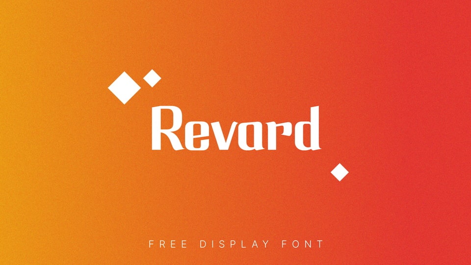 Revard: A Versatile Display Font