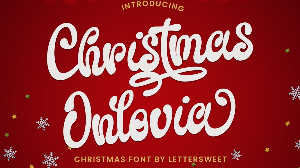 

Christmas Onlovia - A Fresh, Clean and Elegant Handwritten Font