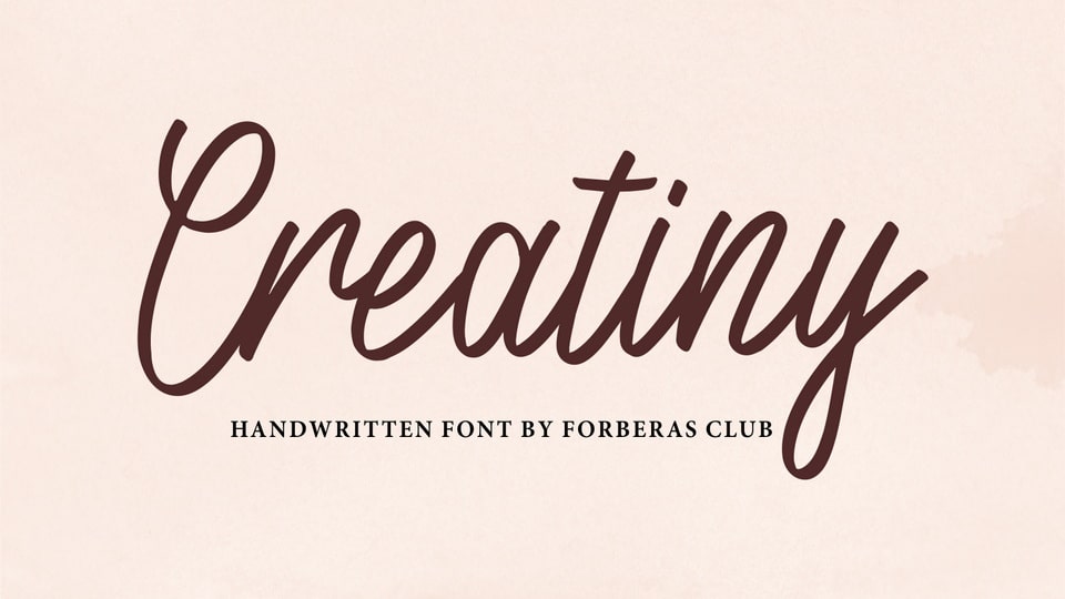 

Creatiny Font: Perfect for Modern and Chic Designs