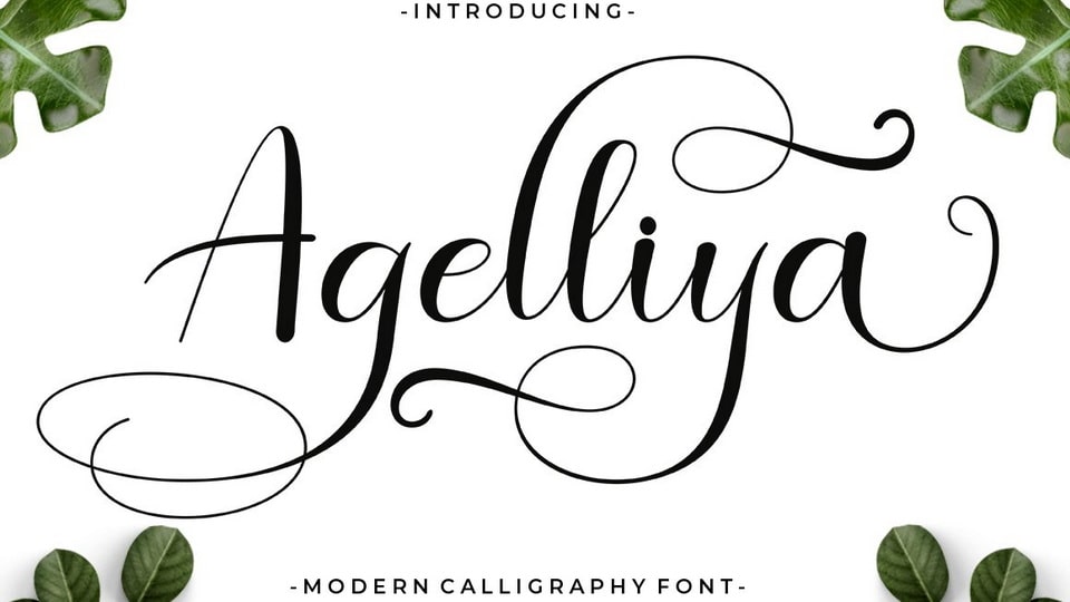

Agelliya: A Playful and Vibrant Versatile Font