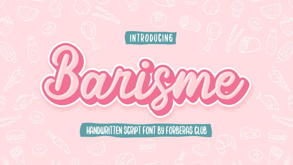 

Barsime: A Romantic and Delicate Handwritten Font