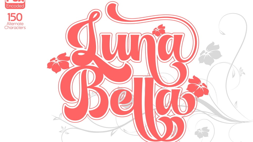 

Luna Bella: A Vintage and Bold Handwritten Font