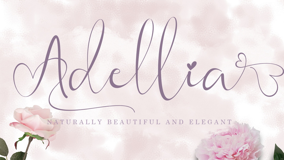 

Adellia: An Elegant and Beautiful Font Exuding a Romantic and Timeless Impression