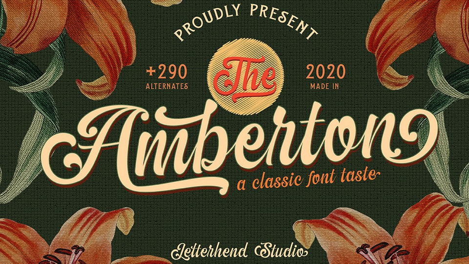 

Amberton: A Classic and Timeless Script Font