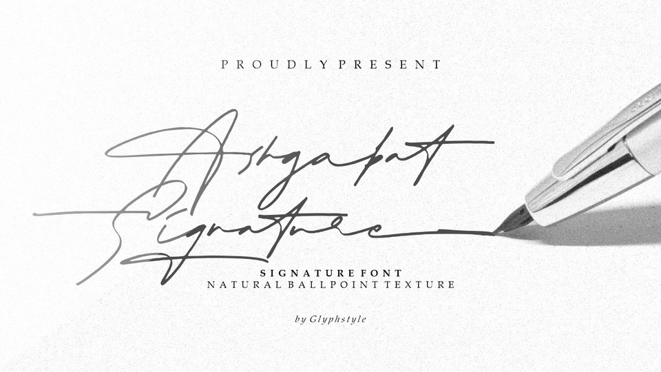 Ashgabat: Magnificent Signature-Style Font for Elegant Designs