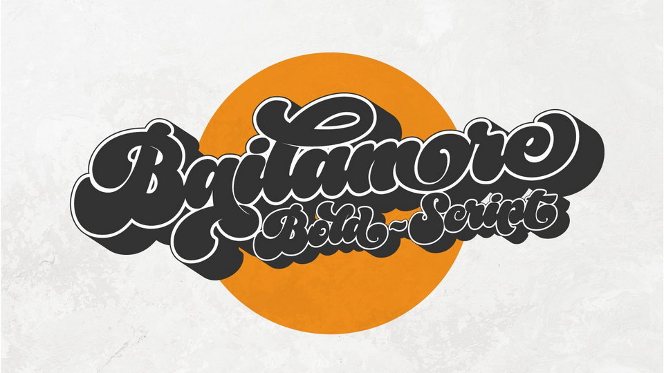 

Bailamore: A Unique and Daring Font with a Retro Flair
