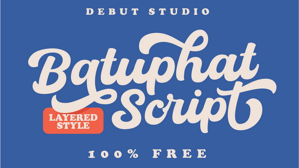  Batuphat Script: A Striking Font for Captivating Typography