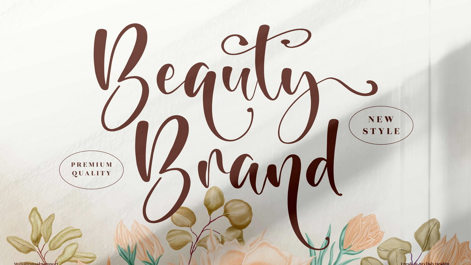  Beauty Brand: Exquisite and Ageless Script Font for Captivating Logos and Memorable Quotes