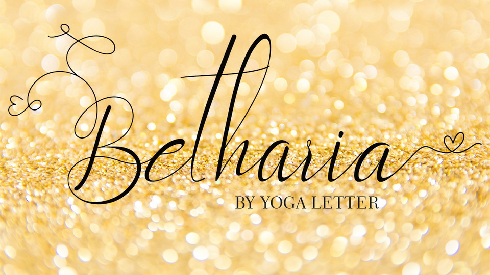

Betharia: An Exquisite Modern Handwritten Font Crafted with Love and Care