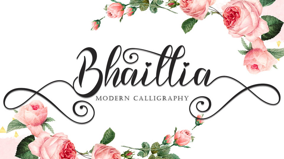 

Bhaillia: A Truly Special Script Font That Is Carefully Crafted to Produce Outstanding Work
