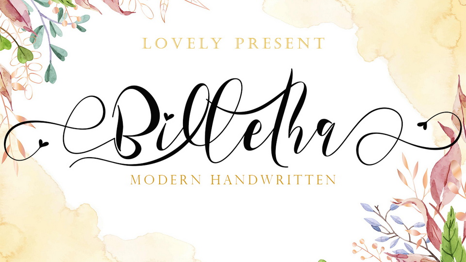 

Billetha: A Luxurious Font That Radiates Elegance and Sophistication
