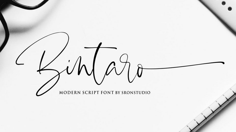 

Bintaro: An Elegant Signature Font for Creating Stunning Visuals