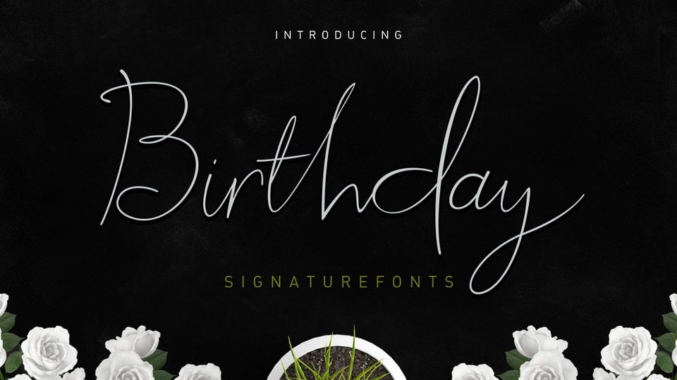 

 Birthday Script - Celebrate Your Designs