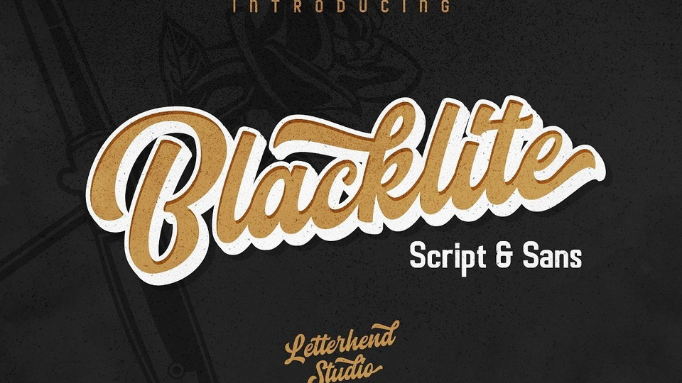 

Blacklite: A Classic, Hand-Lettered Script Font That Truly Stands Out From the Rest