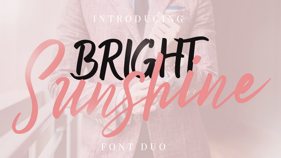  Bright Sunshine, the Ultimate Handwriting Font for Sophisticated and Fashionable Designs