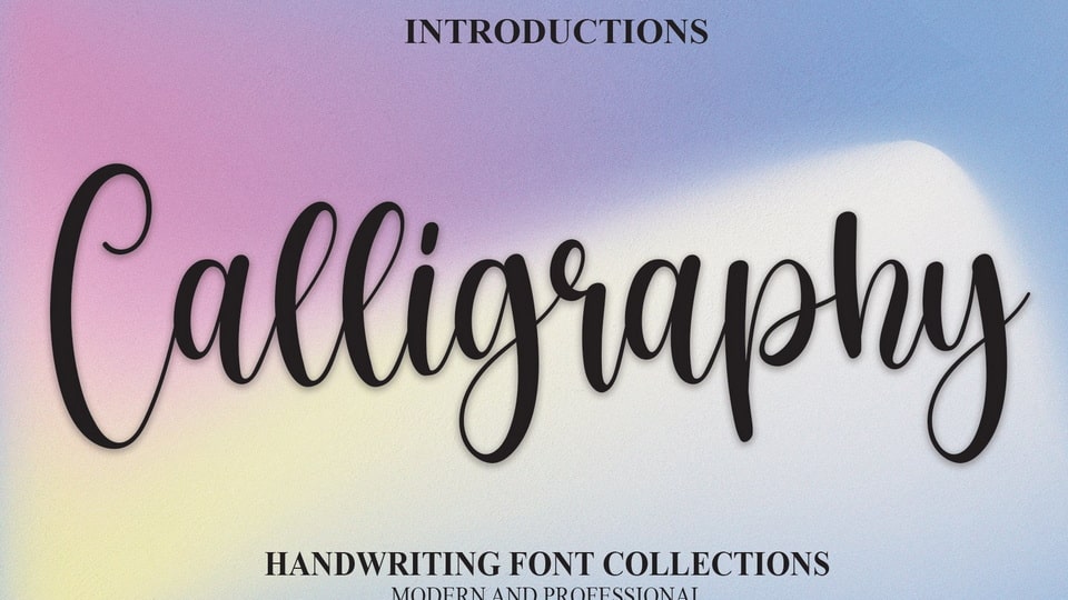 Calligraphy: An Elegant Typeface for Any Design Project