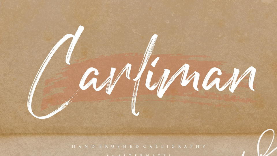 

Carliman: An Elegant and Versatile Handbrushed Calligraphy Font