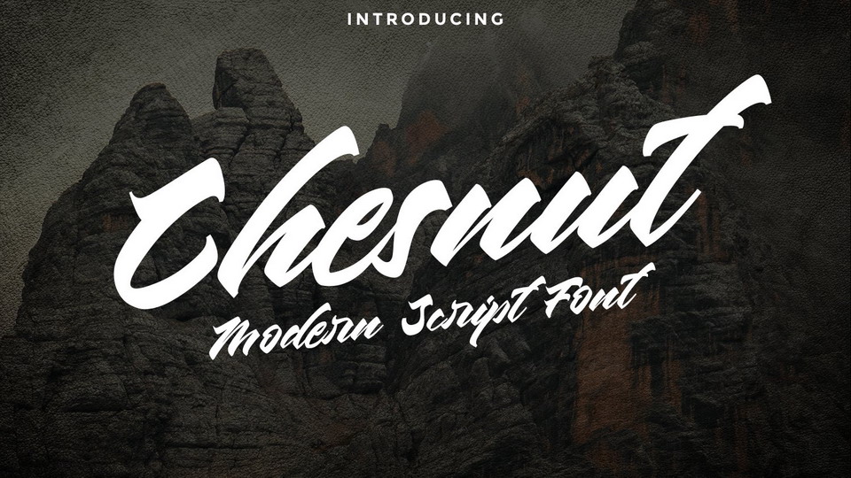

Chesnut: A Modern Calligraphy Font for Creative Endeavors