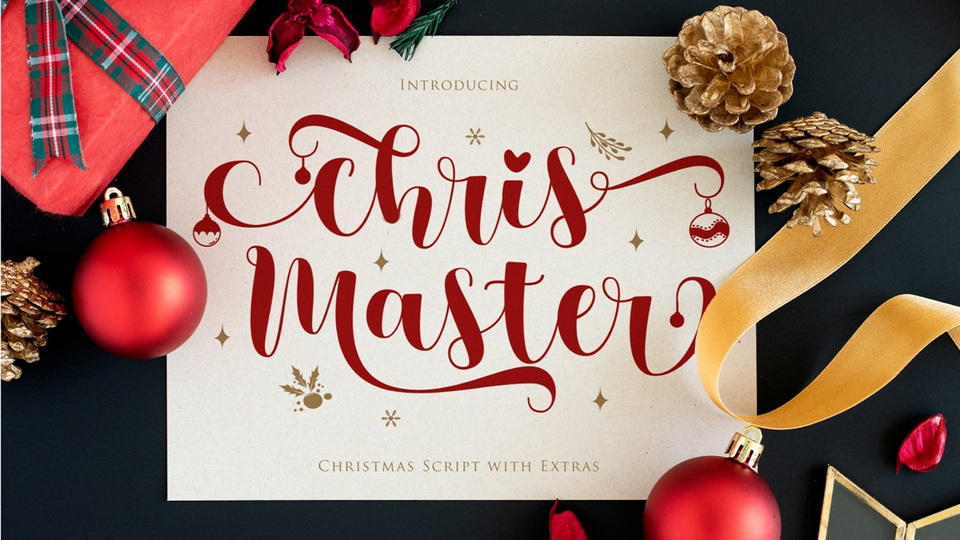 

Chris Master: An Exquisite Modern Calligraphy Font