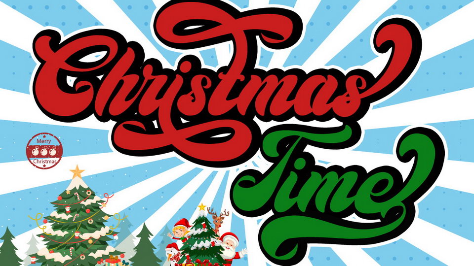 

Christmas Time: The Perfect Festive Font for Your Holiday Designs