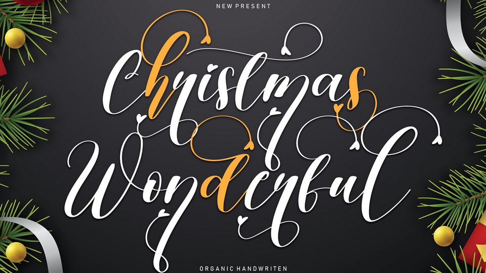  Christmas Wonderful: A Modern and Elegant Calligraphy Font