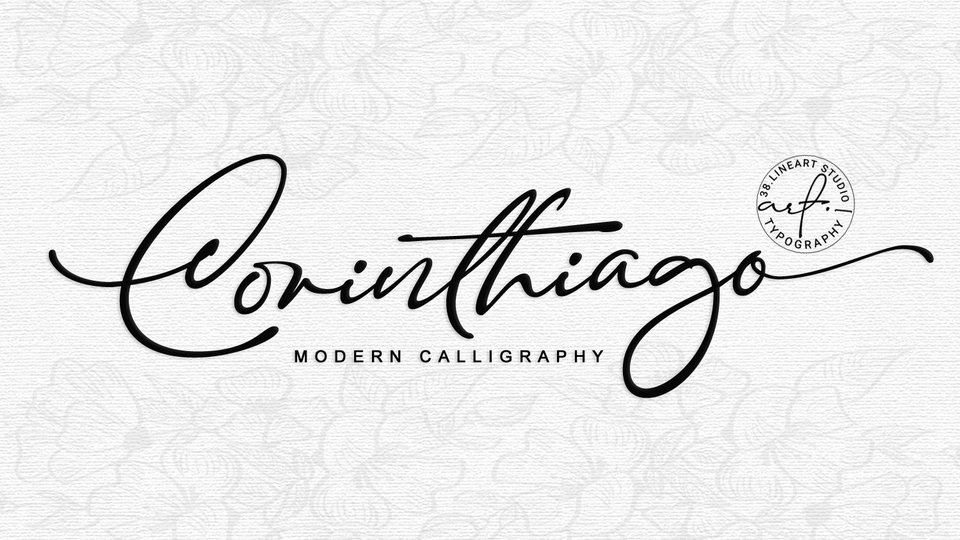 

Corinthiago: An Elegant and Charming Calligraphy Font for Modern Designs