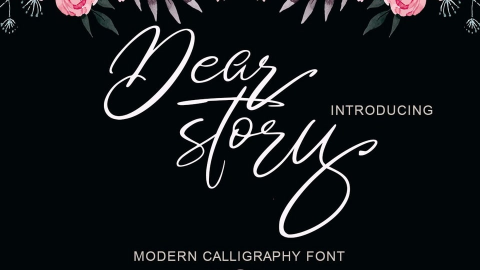 

Dear Story: A Charming Handwritten Font with a Modern, Hand-Scratched Aesthetic