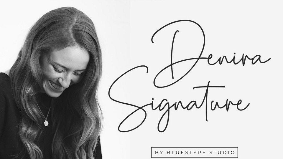 Denira: Elevate Your Design Concepts with this Stunning Script Font