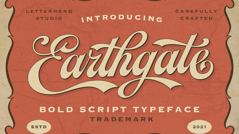 

Earthgate: An Incredibly Striking Handwritten Font