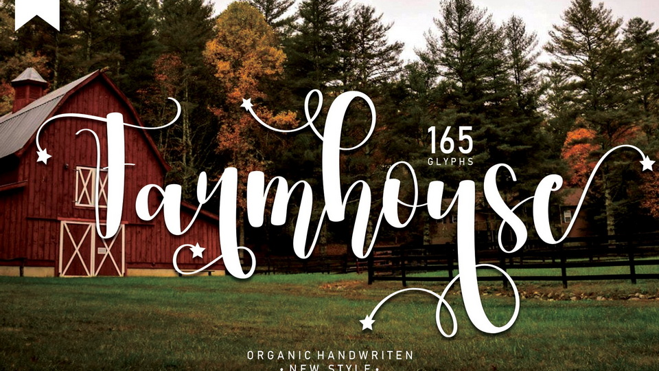 Farmhouse: A Romantic Calligraphy Font for Elegant Projects