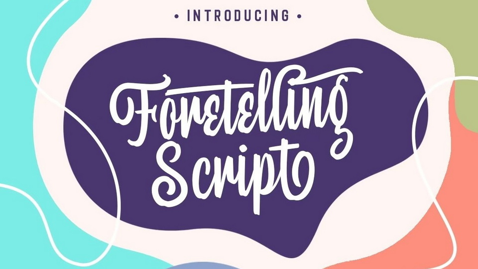 

Foretelling Script: A Unique Typeface Blending Classic Calligraphic Influences with a Modern Feel