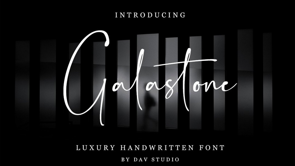 

Galastone: A Luxurious, One-of-a-Kind Font That Stands Out From the Crowd