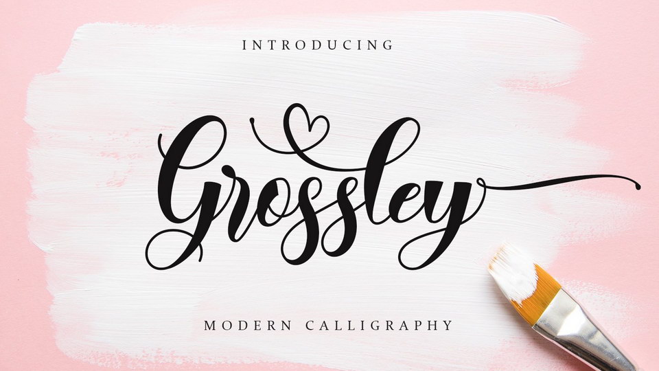 

Grossley: An Exceptional Calligraphy Font to Transform Any Project into a Masterpiece