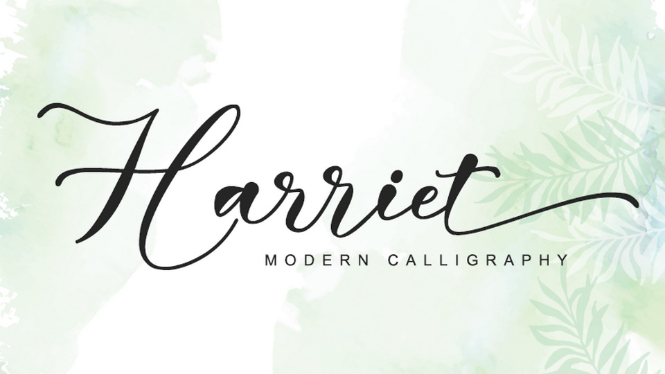 

Harriet: A Stunning Handwritten Script Font Perfect for Any Design Project