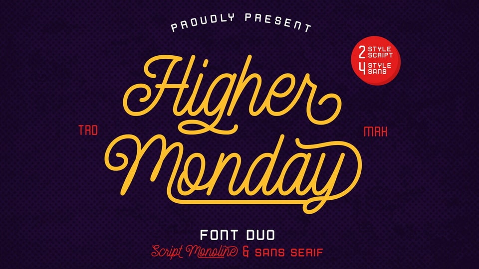 Add Elegance and Romance with Higher Monday Script Font