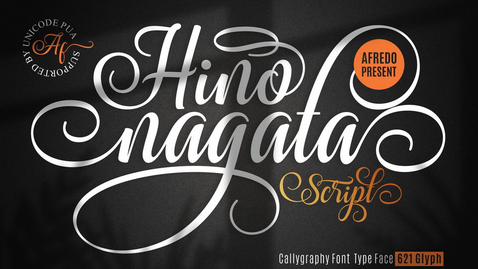 

Hino Nagata: A Beautiful Modern Calligraphy Script