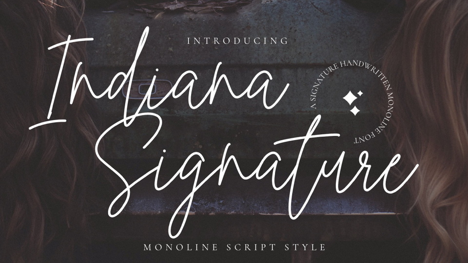 Indiana Signature font: A sophisticated and effortless addition to your design projects