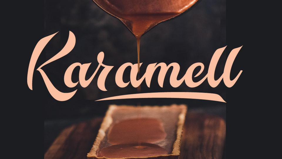 

Karamell: A Timeless and Captivating Handwritten Brush Font