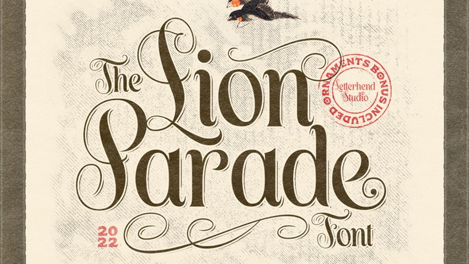Lion Parade: Timeless and Versatile Display Font for Formal Applications