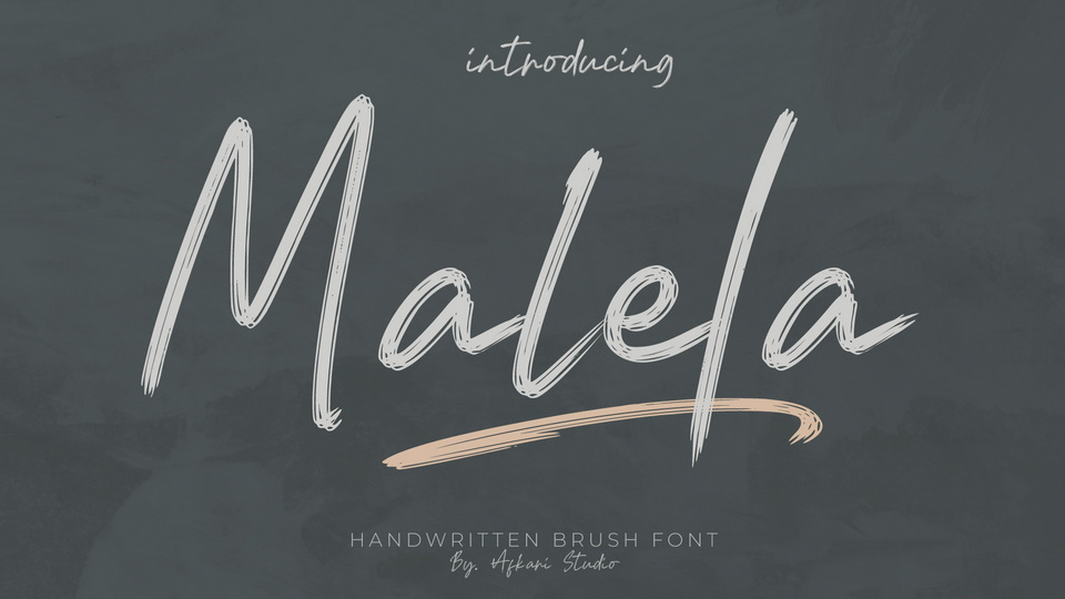 Malela: Perfect Natural and Flowing Handwritten Font for Your Design Needs