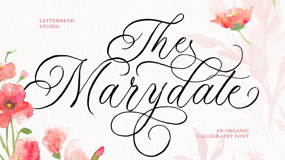 

Marydate: A Stunning, Classically-Inspired Script Font