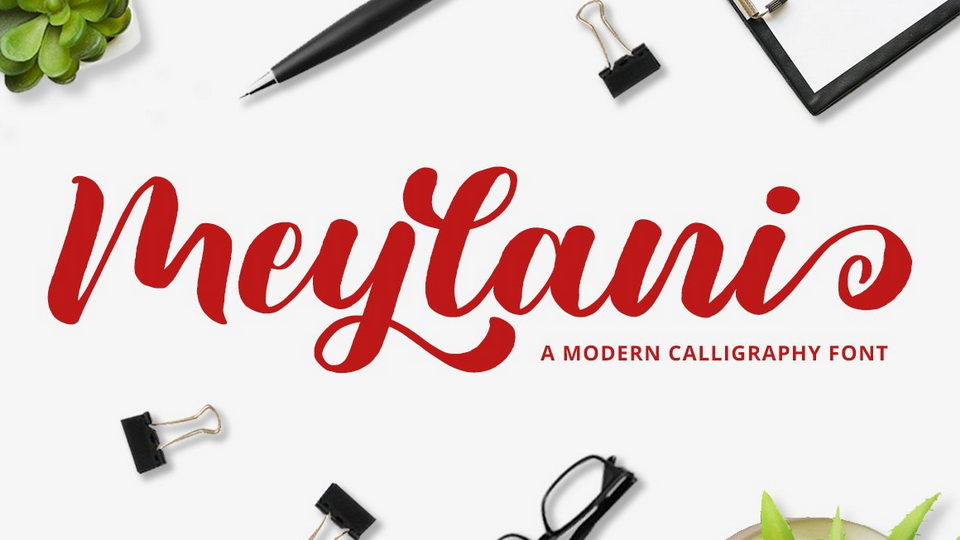 

Meylani: A Modern Calligraphy Script Exuding Elegance and Charm