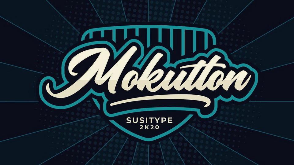 

Mokutton: A Remarkable Hand Lettered Script Font with a Bold and Distinctive Look