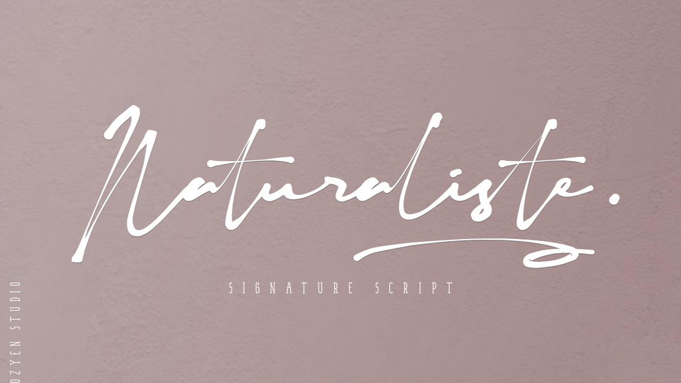 

Naturaliste: Exceptional Handwritten Font Adds Personal Touch to Any Design