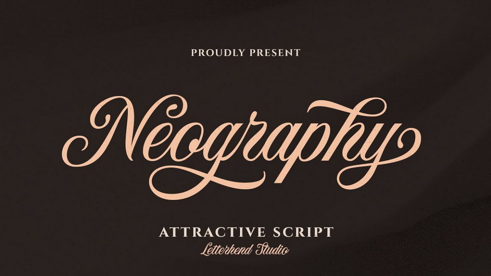 

Neography: A Beautiful Script Typeface with a Unique Flair
